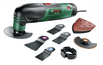 Bosch Multifunktionswerkzeug PMF190E Toolbox 15.000 - 21.000 U/min, 190 Watt, 1,2 kg