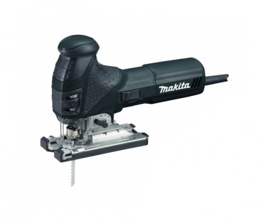 Makita Stichsäge 4351FCTJB mit Knauf, schwarz 720 Watt, Pendelhub,135 mm Schnitttiefe,  im MAKPAC