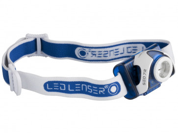 LED Lenser Kopflampe SEO7R (blau)