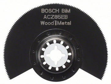 Bosch Segmentsägeblatt Bimetall, D= 85 mm