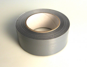 Gewebeklebeband 50 m Rolle, 50 mm breit (grau)