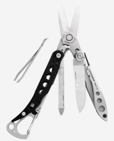 Leatherman Tool Style CS mit 6 Werkzeugen Edelstahlkorpus, schwarz, Box