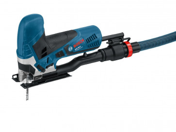 Bosch Stichsäge GST 90 E 060158G000  mit Sägeblatt und Absaug-Set im Koffer