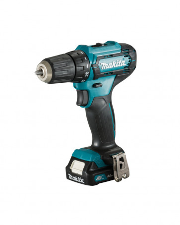 Makita Akku-Bohrschrauber DF333DSAE 12V 2 Akkus 2,0Ah, Ladegerät, Koffer