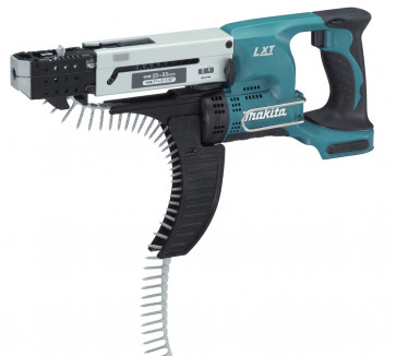 Makita Akku-Magazinschrauber DFR550Z 25-55 mm, ohne Akku, ohne Lagegerät, im Karton