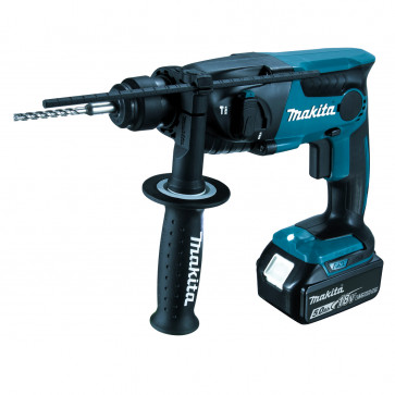 Makita Akku-Bohrhammer DHR165RTJ 18 Volt, 5,0 Ah, 2 Akkus, Ladegerät