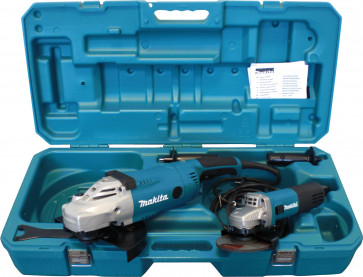 Makita Winkelschleiferset DK0052G mit GA9020R und 9558NBR