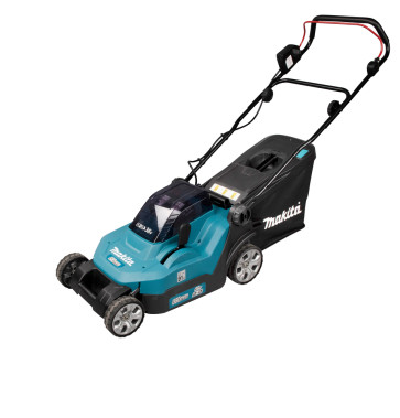 Makita Akku-Rasenmäher DLM382Z für 2x18 Volt Akkus, ohne Akku, ohne Ladegerät, Schnittbreite 38 cm