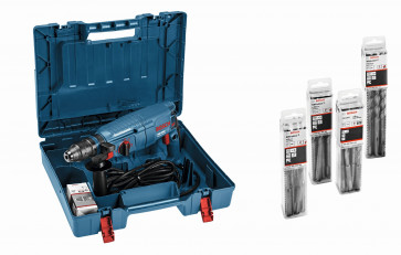 Bosch Bohrhammer GBH 2600 SDS-Plus mit 40 Hammerbohrern SDS plus-7