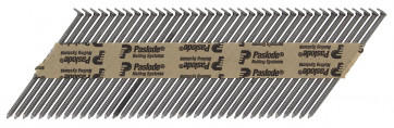 Paslode Streifennägelpack 3,1 x 90 mm, gerillt, blank, 2500 Stück inkl. 2 Gaskartuschen