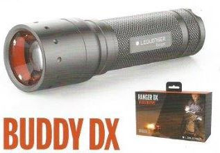 Led Lenser / DMAX Ranger DX Taschenlampe 360 lm, 260 m, 25 h, IPX4