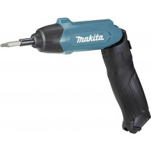 Makita Akku-Knickschrauber DF001DW 3,6 Volt, 1,5 Ah Li-Ion, R+L, 81-teiliges Bit-Set,