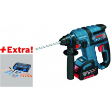 Bosch Akku-Bohrhammer GBH 18 V-EC 18 Volt, 2 Akkus 5,0 Ah, Ladegerät, L-BOXX