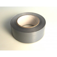 Gewebeklebeband 50 m Rolle, 50 mm breit (grau)