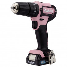 Makita Akku-Schlagbohrschrauber HP333DSAP pink 12 V, 1 Akku 2,0 Ah, Ladegerät, im Koffer