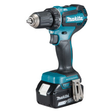 Makita Akku-Bohrschrauber DDF485RFJ 18V, mit 2 Akkus 3,0 Ah, Ladegerät, MAKPAC