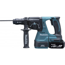 Makita Akku-Kombihammer DHR243RTJ 18V SDS-Plus 2 x 5,0 Ah Akkus, Ladegerät, Makpac 4