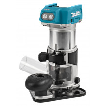 Makita Akku-Multifunktionsfräse DRT50ZJX2 18 Volt, ohne Akku und Ladegerät, 3 Fräsmodule, im MAKPAC