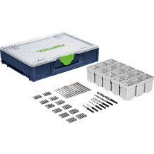 Festool Centrotec Organizer - 94-teiliges CENTROTEC Zubehör  im blauen Systainer