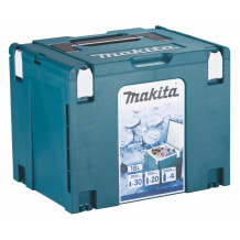 Makita Kühlbox MAKPAC Gr. 4 , isoliert 18 l Fassungsvermögen, Platz für ca. 20x500 ml Flaschen
