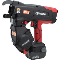 Max Akku-Bindemaschine RB441T inkl. 2 Akkus und Ladegerät, im Koffer